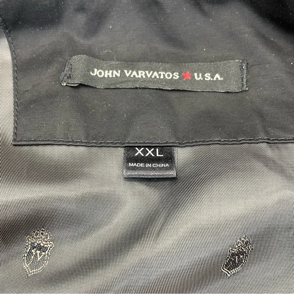 John Varvatos Bomber Jacket XXL Black